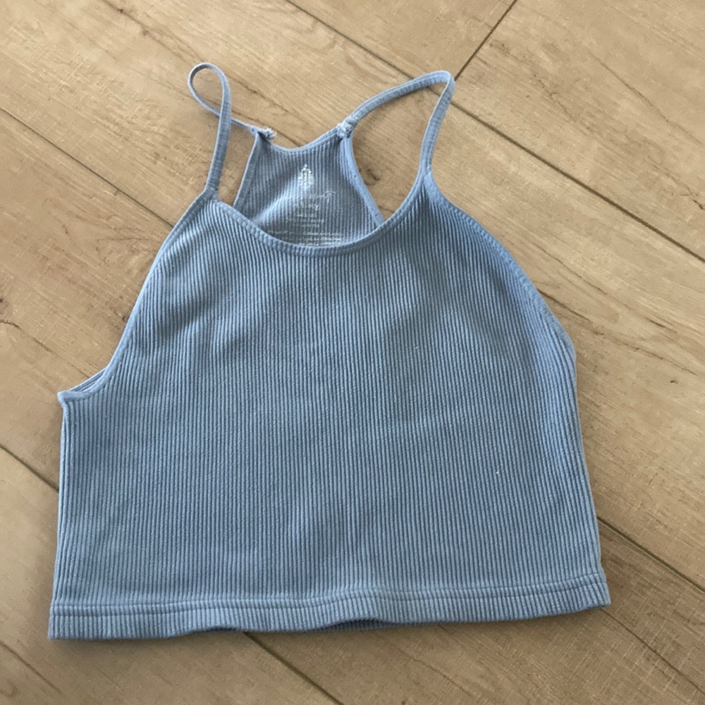 Free people movement ribbed crop top